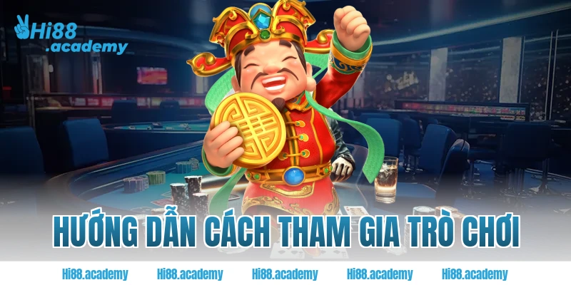 Hướng dẫn cách tham gia trò chơi kỳ lân mách nước Hi88
