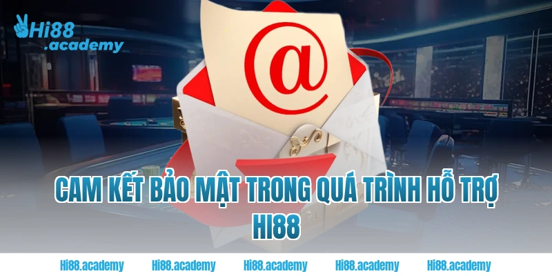 Cam Kết Bảo Mật Trong Quá Trình Hỗ Trợ Hi88